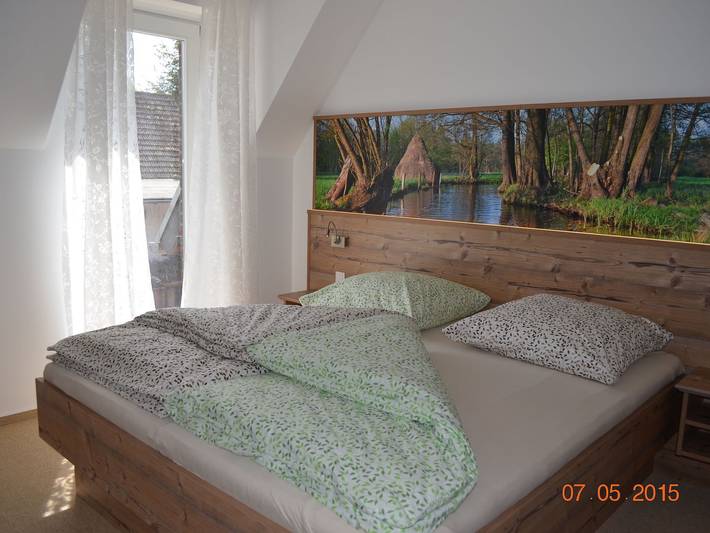 Ferienwohnung für 3 Personen, mit Balkon und Terrasse sowie Garten in Burg (Spreewald) - 4