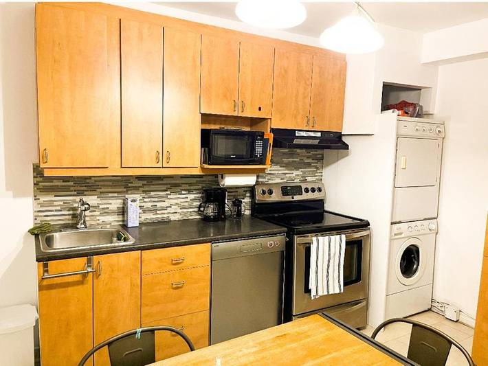 Appartement de vacances pour 2 personnes, avec vue et balcon à Montréal