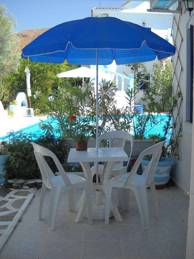 Ganze Ferienwohnung, Wohnung mit Wasserblick in Kampos Marathokampou, Marathokambos