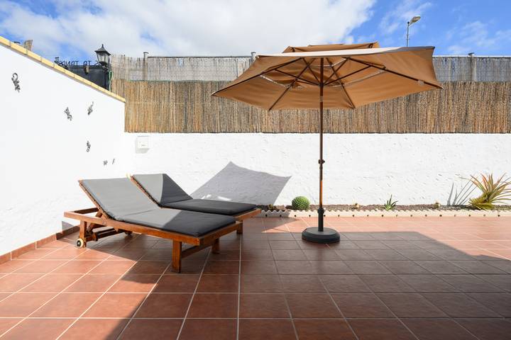 Bungalow für 3 Personen, mit Terrasse und Garten sowie Pool in Playa del Inglés