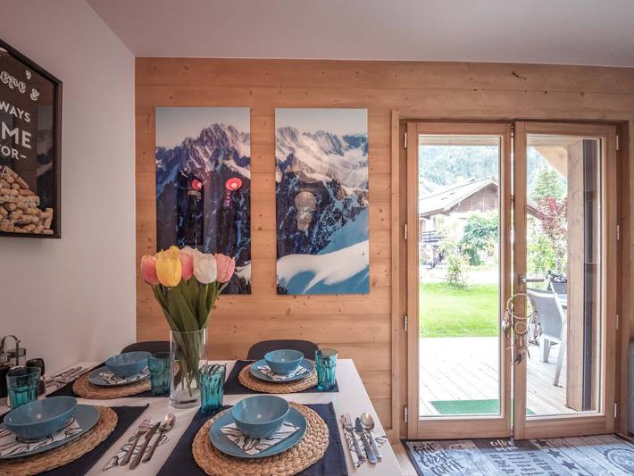 Gîte pour 4 personnes, avec terrasse dans Mer de Glace - 2