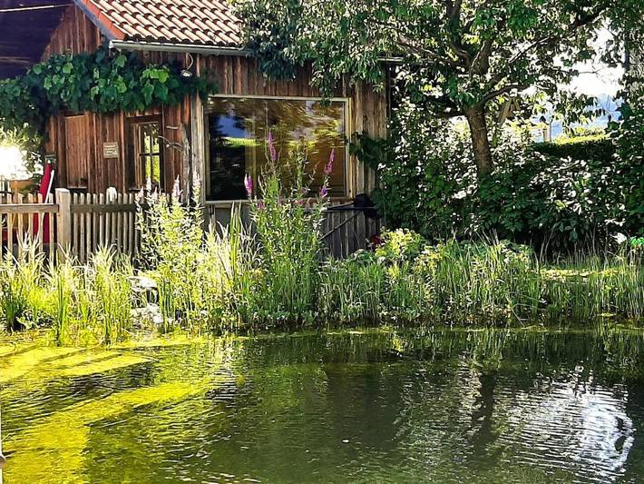 Ferienwohnung für 7 Personen, mit Ausblick und Sauna sowie Garten