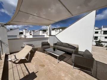 Ferienhaus in Es Mercadal, Menorcas Küste für 6 