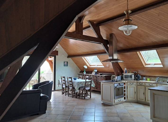 Location de vacances pour 4 personnes, avec terrasse et jardin dans l' Aveyron - 4