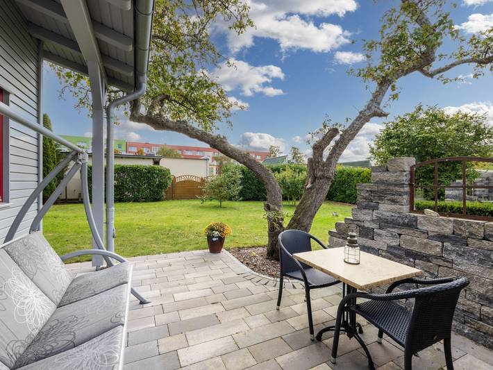 Ferienhaus für 2 Personen, mit Balkon und Terrasse sowie Garten in Kühlungsborn