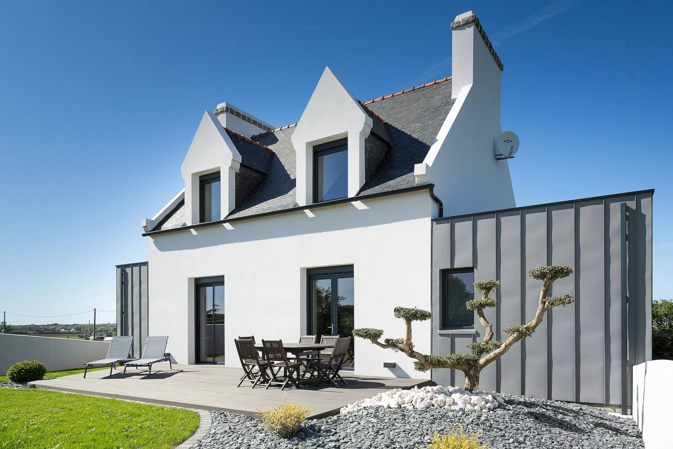 Villa mit Wellnessbereich und Meerblick im Finistère in Goulven, Brest und Umgebung