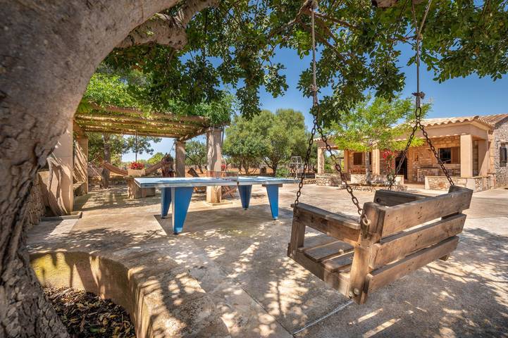 Villa "Els Ullastres" ganz in der Nähe des Strandes, mit Wi-Fi und privatem Garten; Parkplatz vorhanden in Portopetro, Santanyí