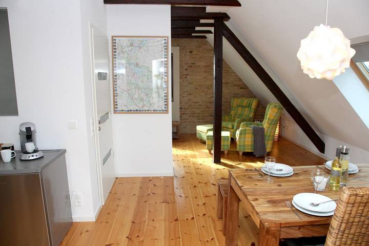 Ferienwohnung für 2 Personen, mit Ausblick und Garten in Rechlin - 3