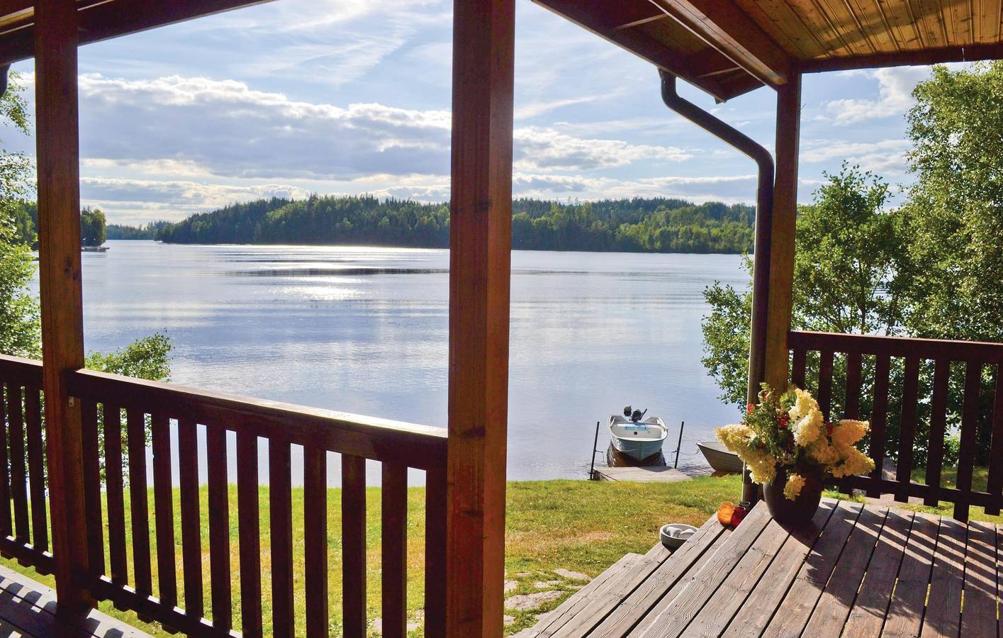 Ferienhaus für 4 Personen mit Sauna in Jönköpings län