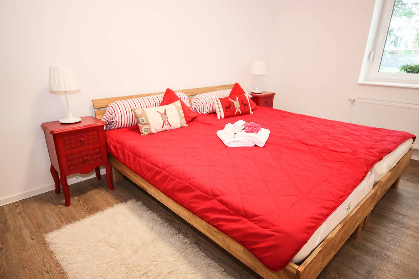 Ganze Wohnung, Ferienwohnung für 4 Personen mit Balkon/Terrasse in Gransee, Ruppiner Seenland