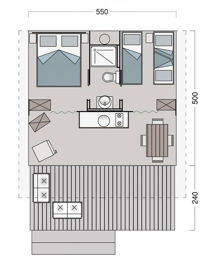 Ferienwohnung für 5 Personen, mit Pool, kinderfreundlich in Moniga del Garda - 2