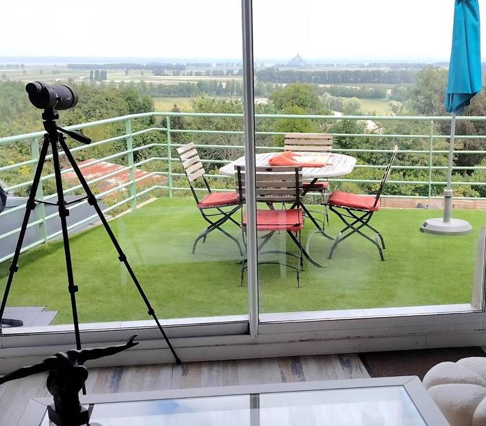 Appartement de vacances pour 4 personnes, avec vue et terrasse, animaux acceptés
