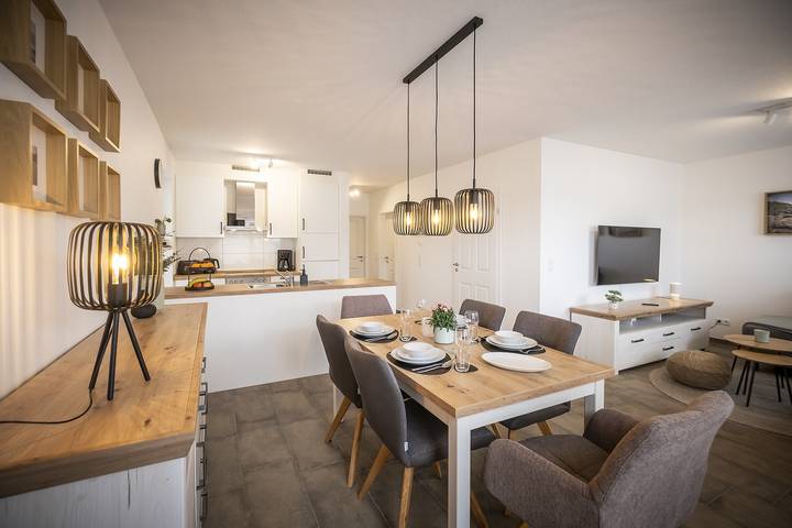 Ferienwohnung für 6 Personen, mit Garten und Sauna sowie Terrasse und Seeblick, mit Haustier in Landkreis Grafschaft Bentheim - 2