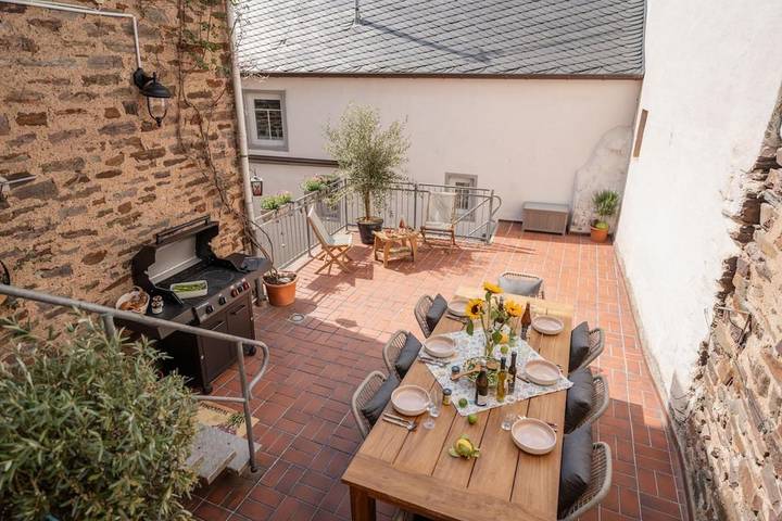 Ferienhaus für 10 Personen, mit Balkon und Terrasse sowie Sauna