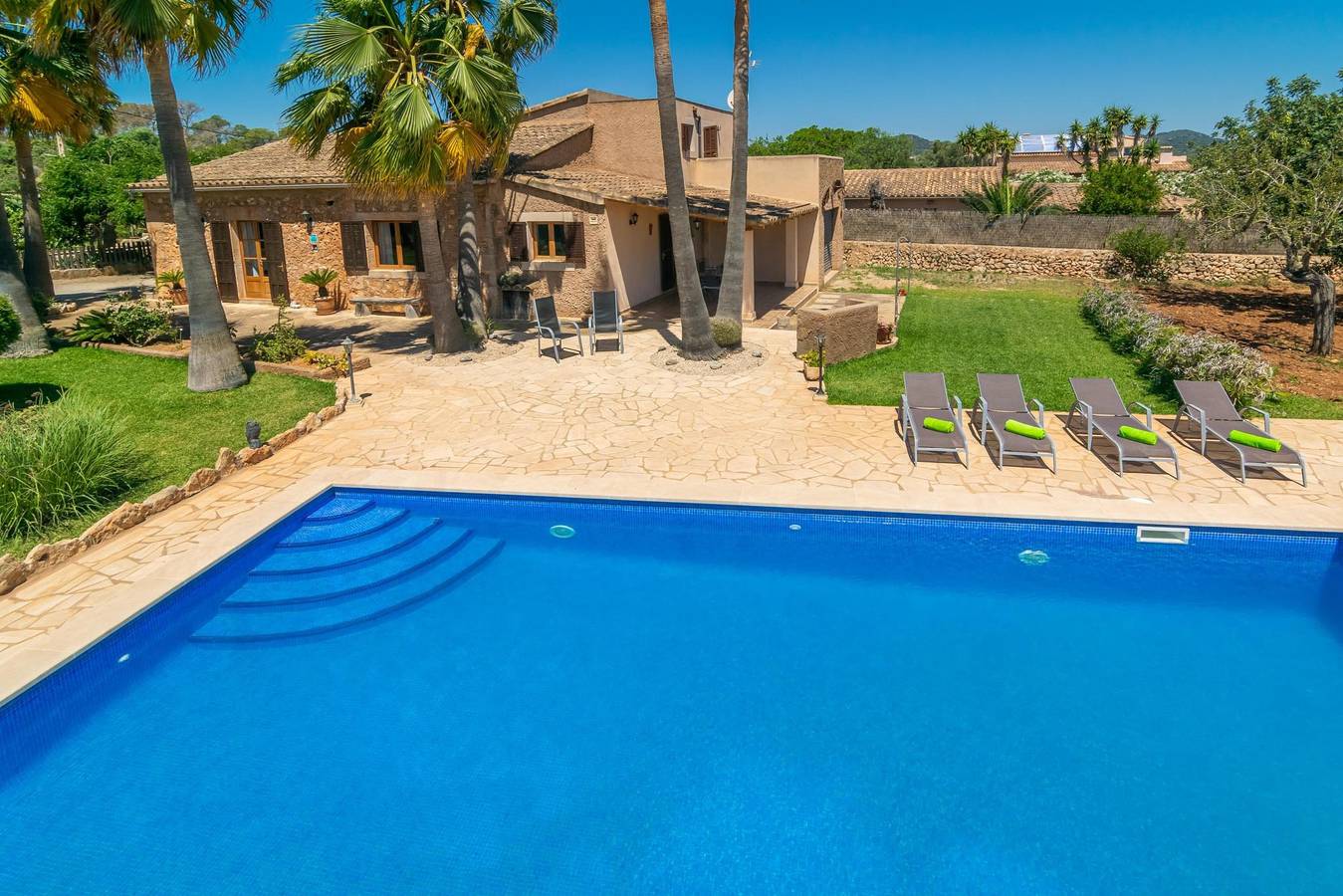 Es Coco De Sa Mola - Villa avec piscine privée à S\'Alqueria Blanca (Santanyí). Wi-Fi gratuit in Portopetro, Santanyí