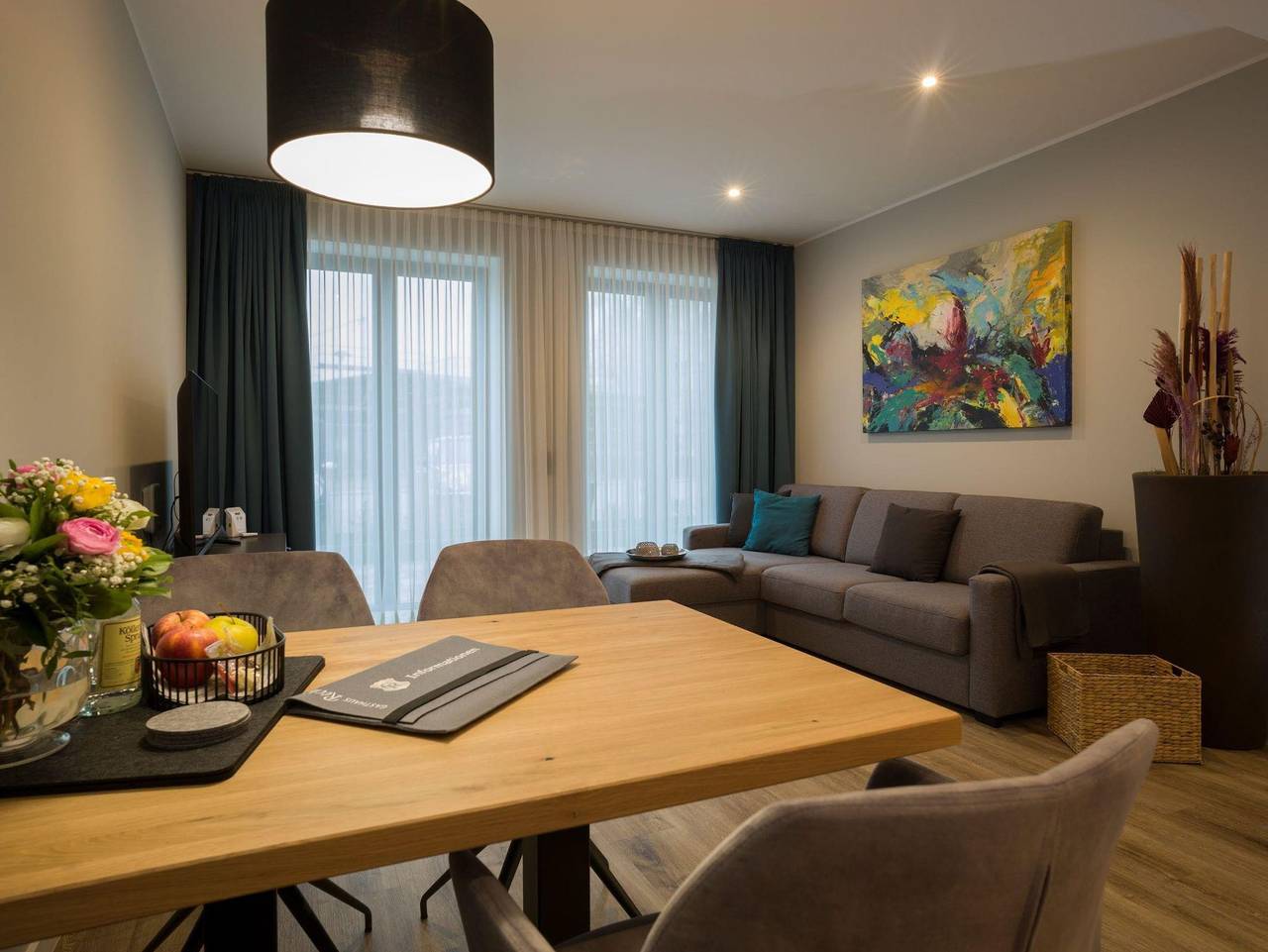 Ganze Ferienwohnung, Gasthaus Rech Appartements - Appartement 2 in Eppelborn, Saar-Nahe-Bergland