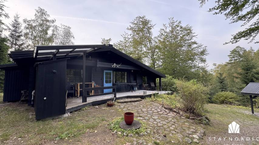 Ferienhaus für 7 Personen, mit Terrasse und Sauna sowie Garten, mit Haustier - 1