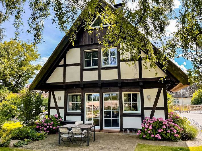 Ferienhaus für 9 Personen, mit Terrasse und Garten sowie Sauna, mit Haustier in Rankwitz