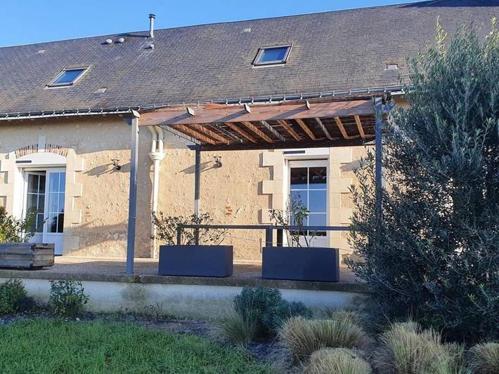 Location de vacances pour 12 personnes, avec terrasse et jardin ainsi que piscine et sauna à Rillé - 2