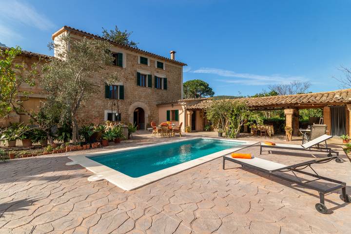 Finca mit Pool für 6 Personen, mit Terrasse und Pool sowie Garten in Sóller - 2