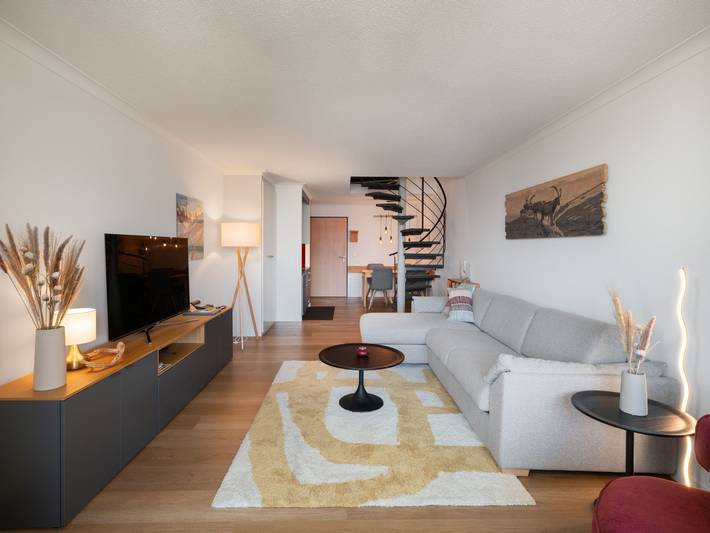 Ferienwohnung für 4 Personen, mit Balkon und Terrasse sowie Garten und Pool in Beatenberg - 3