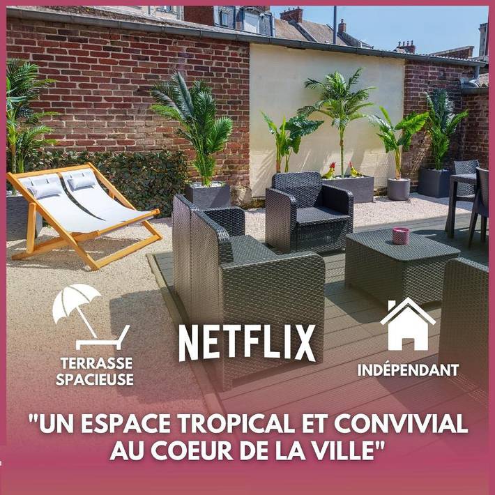 Appartement de vacances pour 6 personnes, avec Terrasse