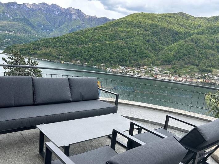 Ferienhaus für 6 Personen, mit Balkon und Garten