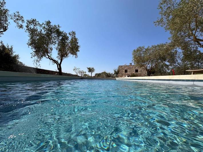 Ferienhaus für 2 Personen, mit Ausblick und Pool sowie Garten - 1