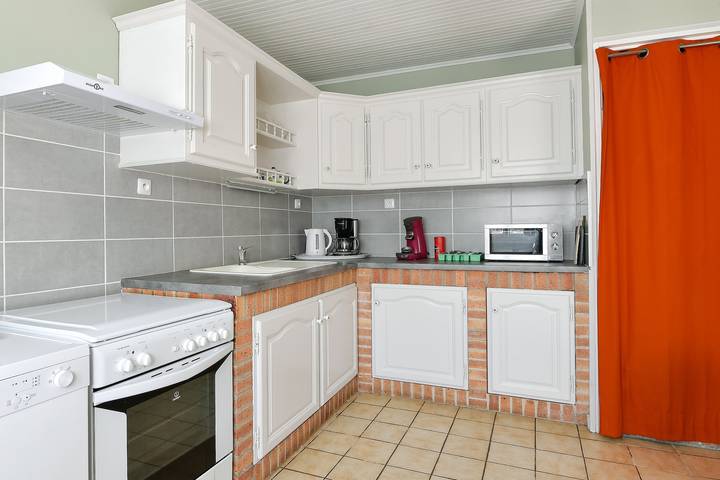 Ferienhaus „Gîte Les Salicornes“ mit privater Terrasse, Garten und Wlan in Lanchères, Abbeville und Umgebung