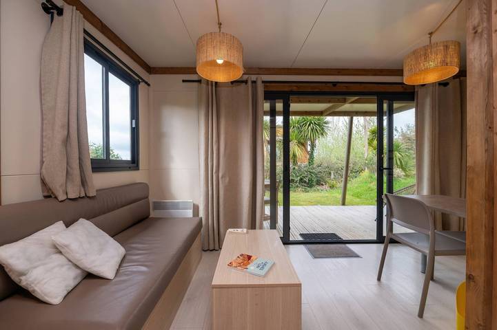 Chalet pour 2 personnes, avec jardin en Bretagne - 2