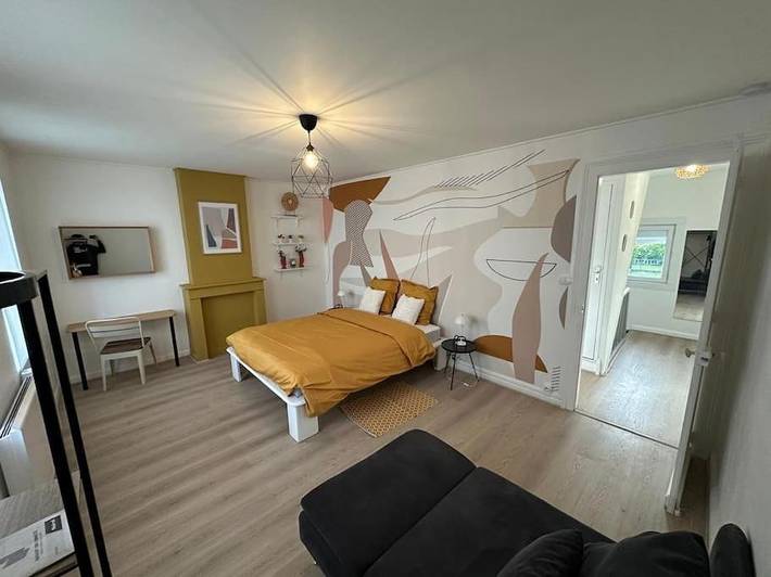 Maison de vacances pour 4 personnes, avec jardin