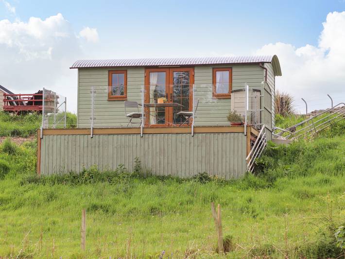 Hütte für 2 Personen mit Garten in Gwynedd
