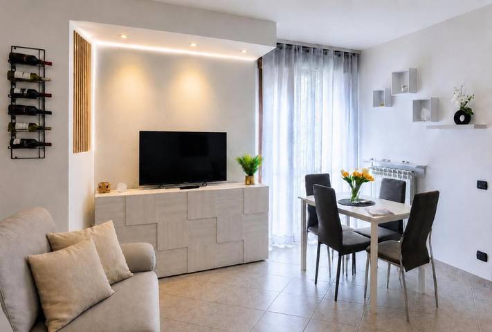 Appartamento per 4 persone, con Balcone e Terrazza nonché Panorama a Trecate
