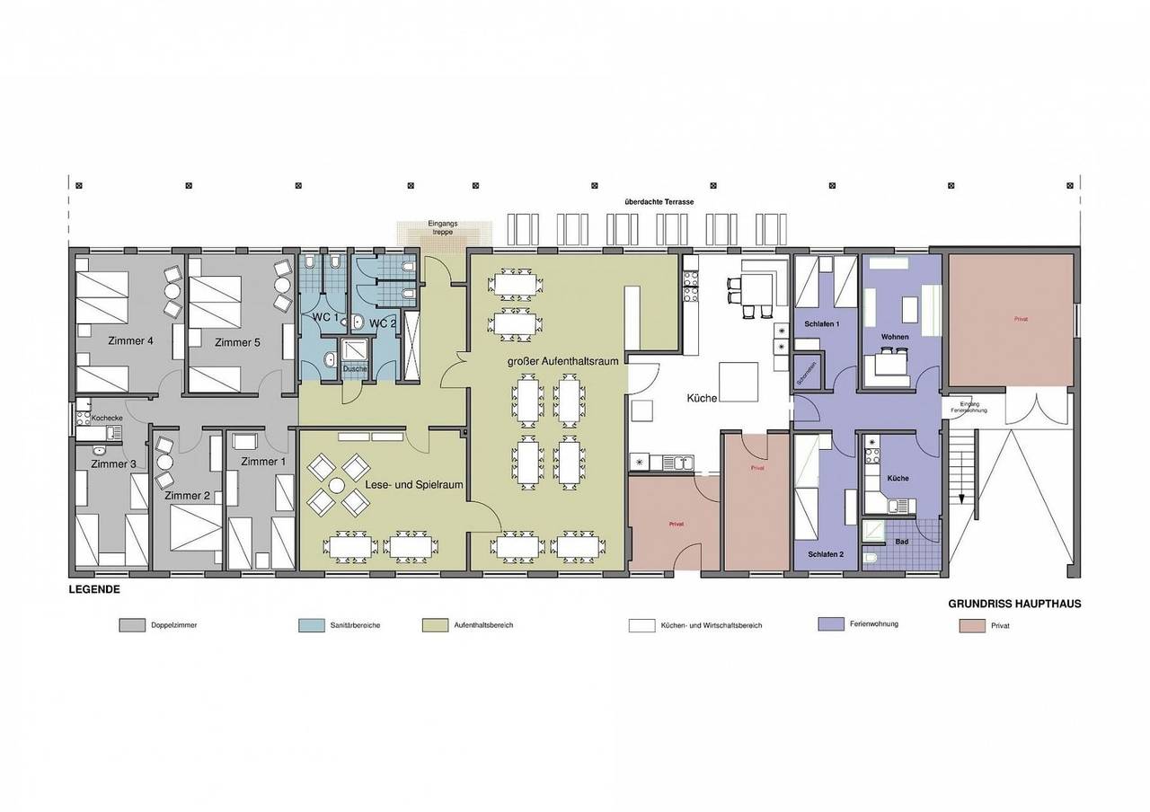 "Ferien Nord-Nordost" Wooster Teerofen "Am Walde" Haupthaus in Wooster-Teerofen, Neu Poserin