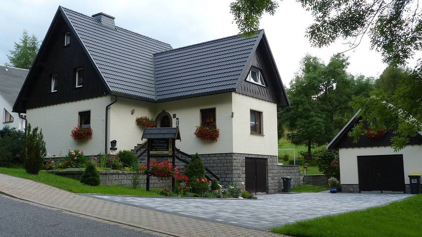 Ferienwohnung für 4 Personen, mit Garten, mit Haustier in Rechenberg-Bienenmühle