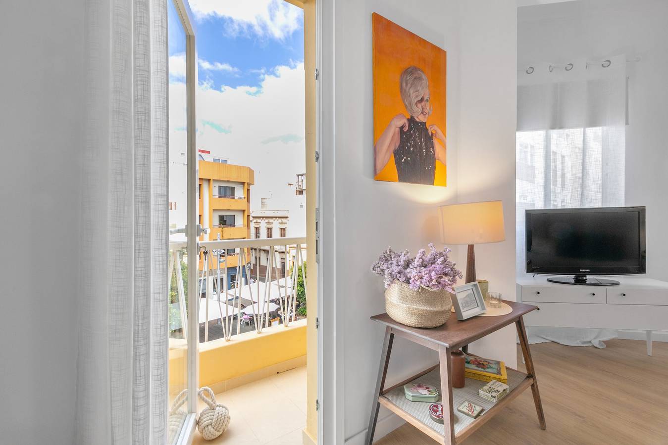 Ganze Wohnung, Ferienwohnung 'Santa Cruz Art Home' mit Balkon und Wlan in Distrito Centro-Ifara, Santa Cruz de Tenerife
