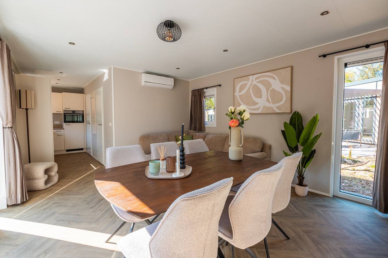 Vakantiepark De Wiltzangh — Groeneborg Lodge | 6 Personen in Nationalpark Dwingelderveld