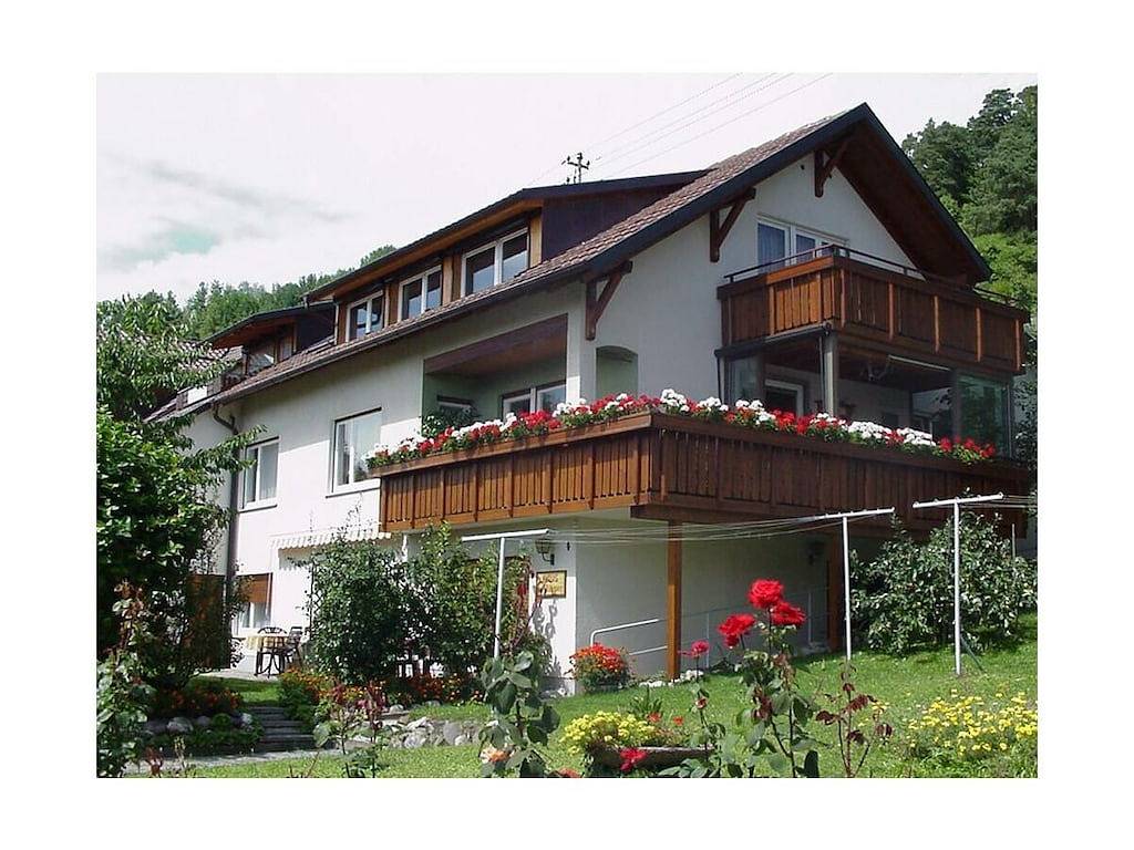 Garten im Haus am Blütenweg in Sipplingen, Region Bodensee-Oberschwaben