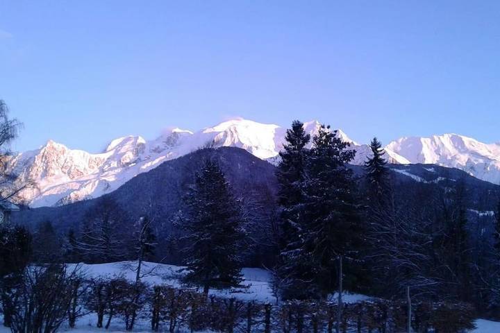 Gîte pour 6 personnes, avec terrasse ainsi que jardin et vue dans Plateau d'Assy - 4
