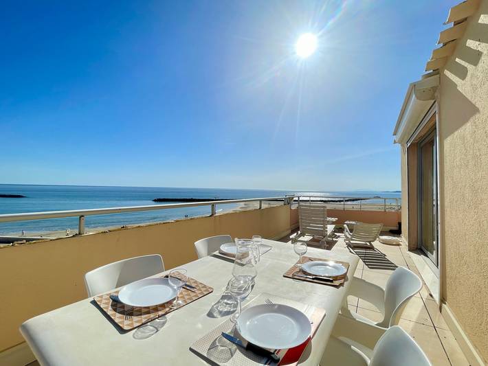 Ferienwohnung für 4 Personen, mit Terrasse in Sete