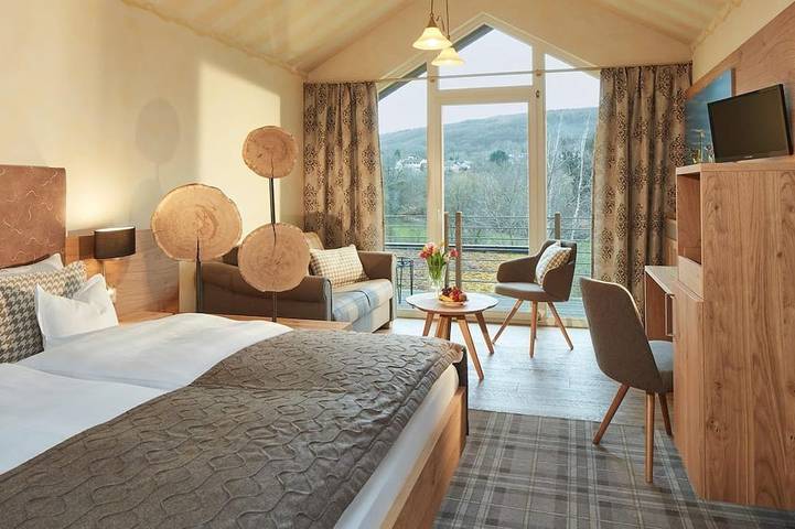 Ferienhaus für 2 Personen, mit Garten und Sauna, mit Haustier