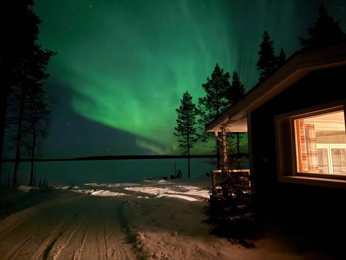 Chalet pour 2 personnes, avec jardin et vue ainsi que sauna et vue sur le lac à Rovaniemi - 2