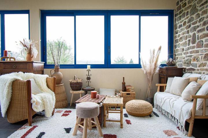 Location de vacances pour 7 personnes, avec jacuzzi, animaux acceptés à Lanvéoc - 3