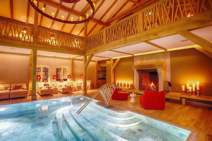 Ferienhaus für 2 Personen, mit Whirlpool und Terrasse sowie Garten und Pool in Wangels - 3
