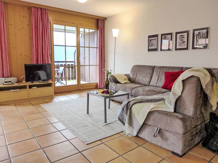 Ferienwohnung für 2 Personen, mit Balkon und Garten sowie Ausblick und Seeblick in Beatenberg - 2