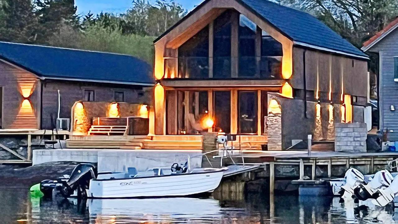 Ferienhaus für 7 Personen (125 m²) in Huglo in Huglo, Stord