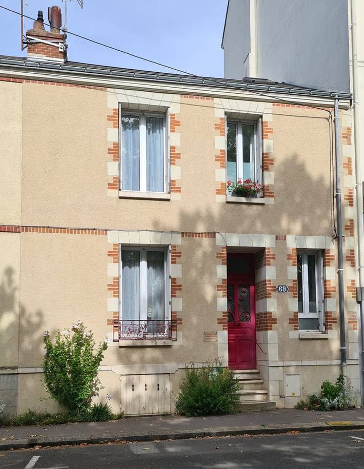 Chambre d’hôte pour 2 personnes, avec jardin, animaux acceptés à Tours