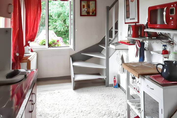 Appartement de vacances pour 2 personnes, avec jardin