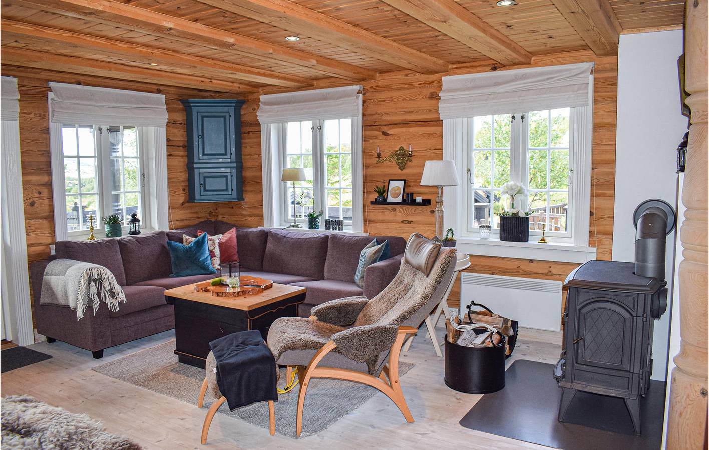 Ferienhaus für 8 Personen mit Terrasse in Vinje