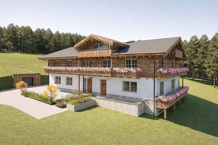 Chalet für 14 Personen, mit Sauna und Garten